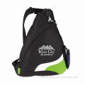 Over Shoulder Sling Pack Bag, Made of 600D Polyester, Size of 7 x 13 x 4-1/4"